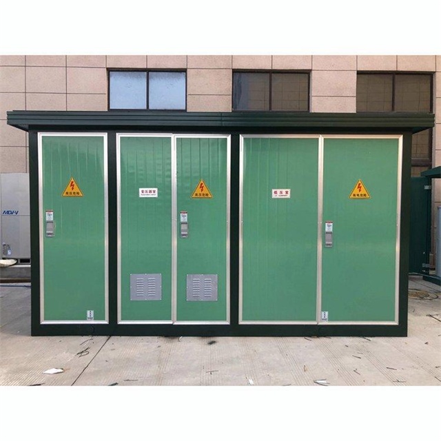 遂平1600KVA欧式箱式变压器